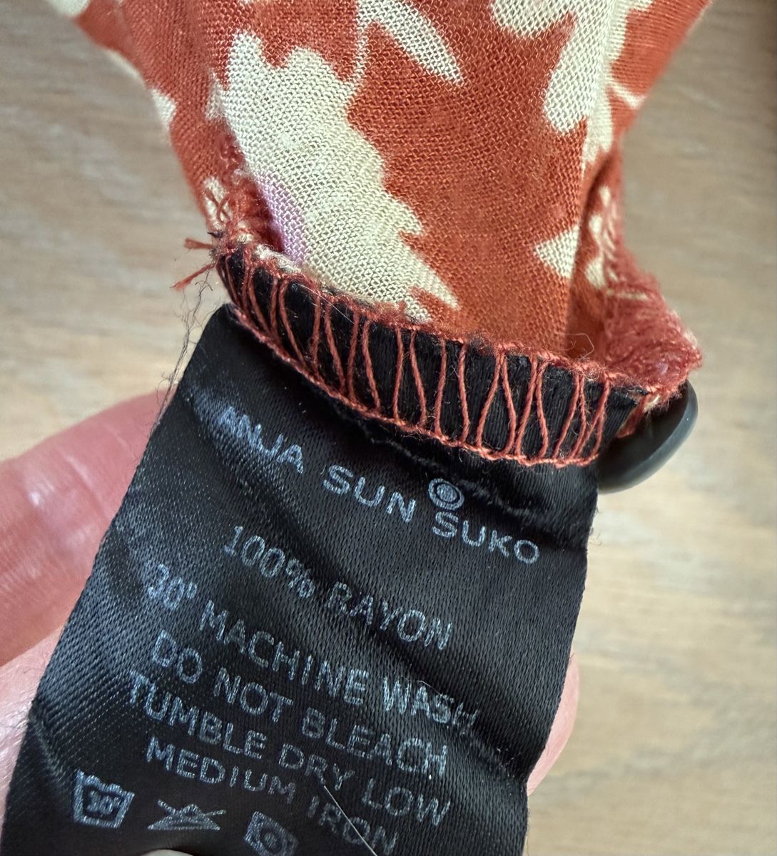 Blusen: Anja Sun Suko Bluse, Gr. 38, 100% Rayon – Gebraucht aus Zumikon von Flow66 5