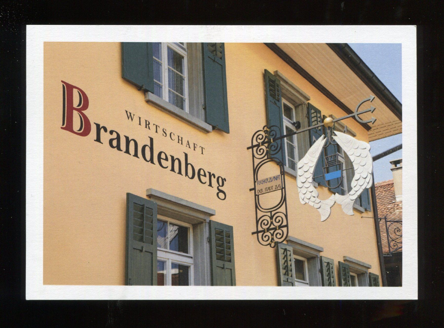 Cartoline postali: Zug, Wirtschaft Brandenberg – Usato da Aarau venduto da Elmaar41