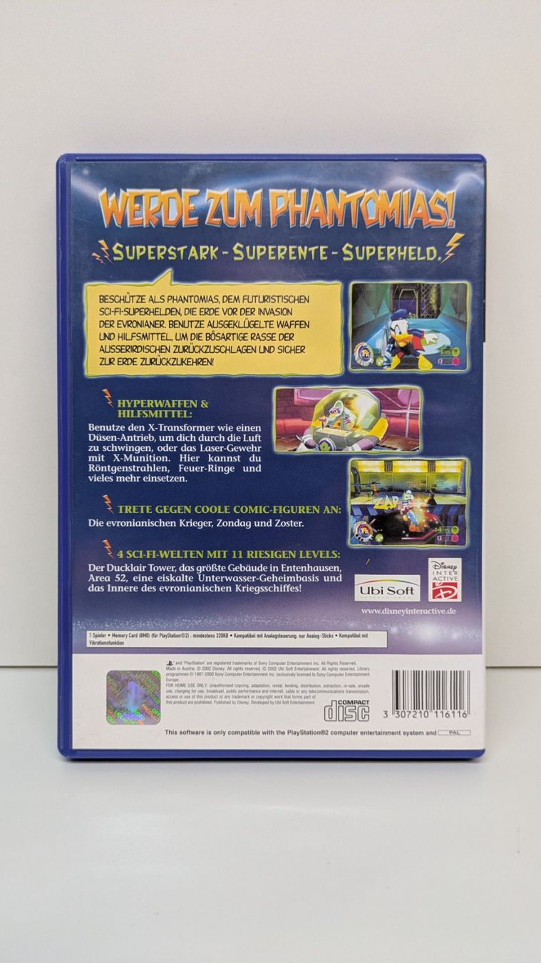 Giochi: Donald Duck Phantomias - PlayStation 2 – Usato da Menziken venduto da mame18 2