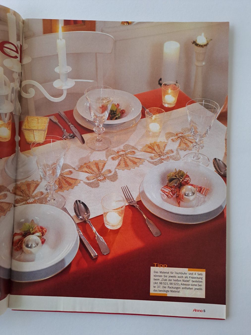 Zeitschriften & Magazine: Anna Die schönsten Handarbeiten Heft Dezember 2002 vintage – Neu (gemäss Beschreibung) aus Glashütten von Schwebefisch 2