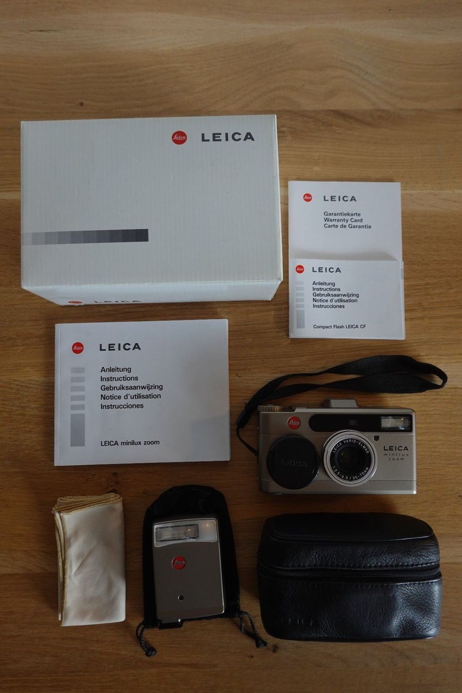 Leica Fotocamera: Leica Minilux Zoom - Titan – Nuovo e nell'imballaggio originale da Fribourg venduto da mar_9vlt 3