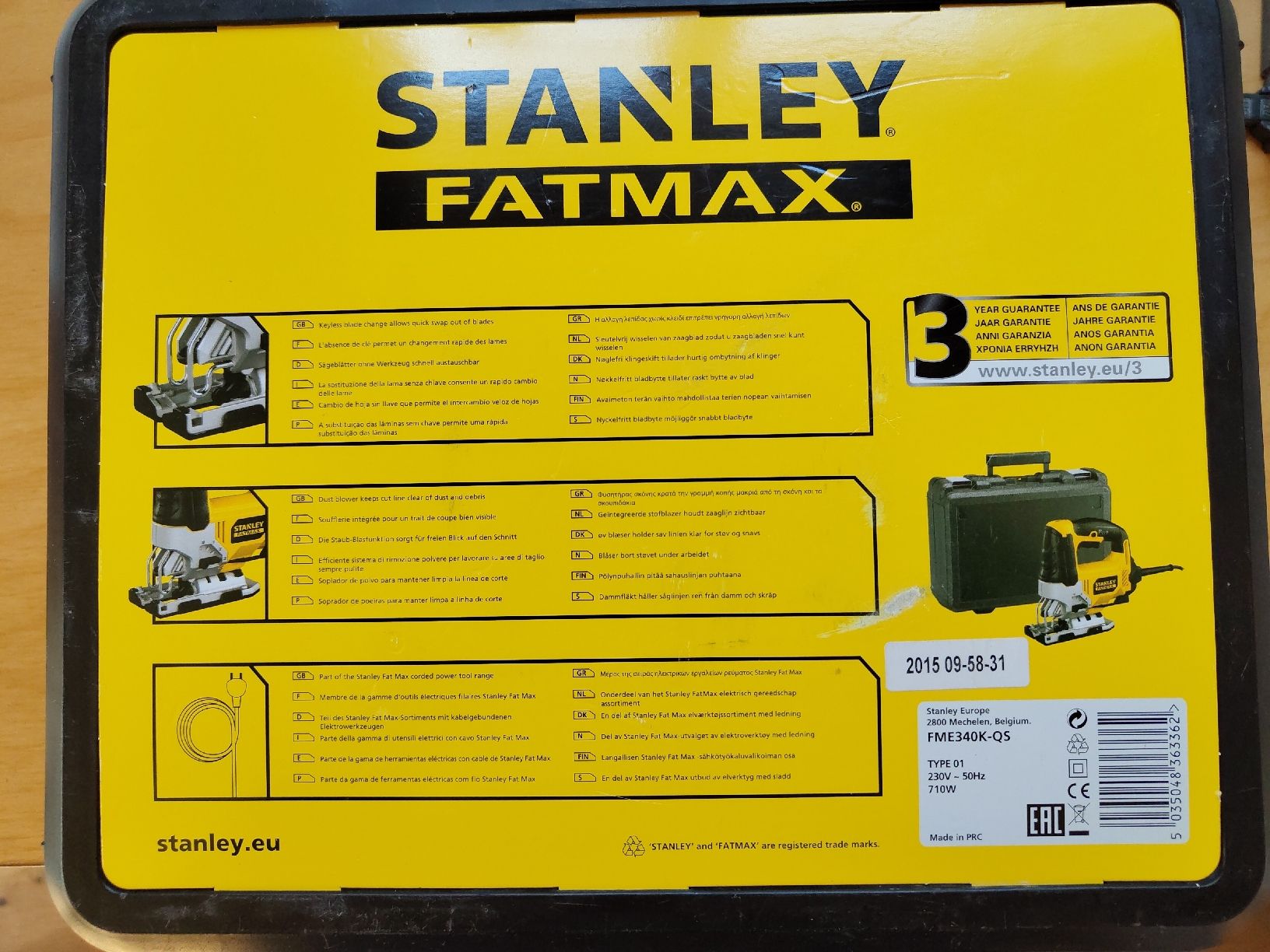 Stanley Seghe: Stichsäge STANLEY – Usato da Oberwangen TG venduto da bergfreak64 1