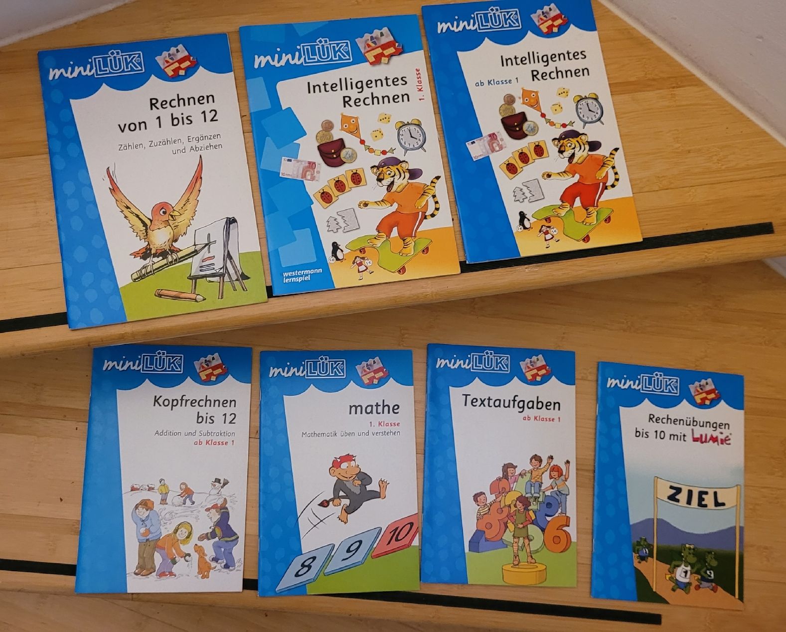 Bücher: Mini Lük und 6  Lernhefte " 1. Klasse plus Gerät – Neu (gemäss Beschreibung) aus Winkel von Tongabonga 8
