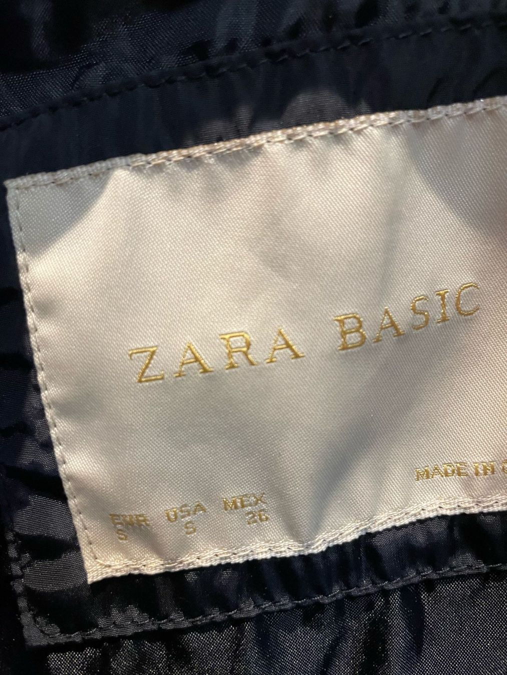 Zara Gilet & Giacche senza maniche: Zara Blau Vest – Usato da Basadingen venduto da ChristabelsCloset 4