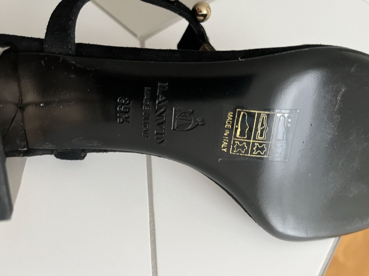 Lanvin Scarpe da donna: Lanvin Sandalen schwarz – Usato da Grabs venduto da living-glow 3