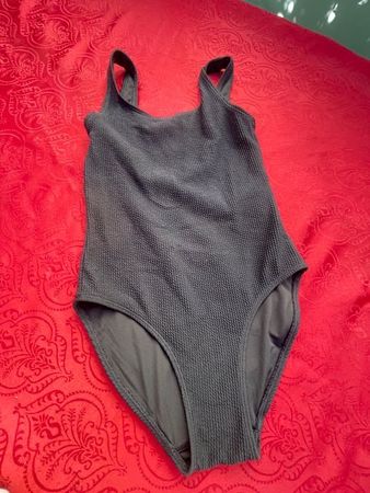 Mädchen Badekleid schwarz 134/140