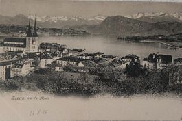 LUZERN  & die Alpen - 1906