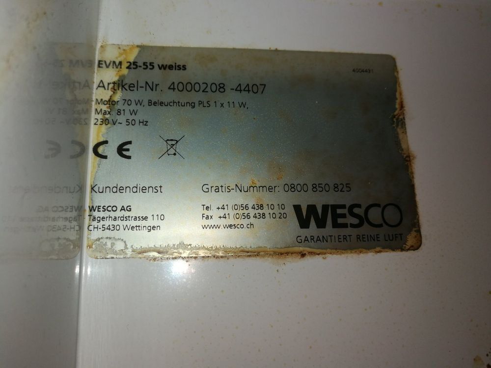 Hottes de ventilation: Dunstabzugshaube – D'occasion à Spreitenbach par Space_X 6
