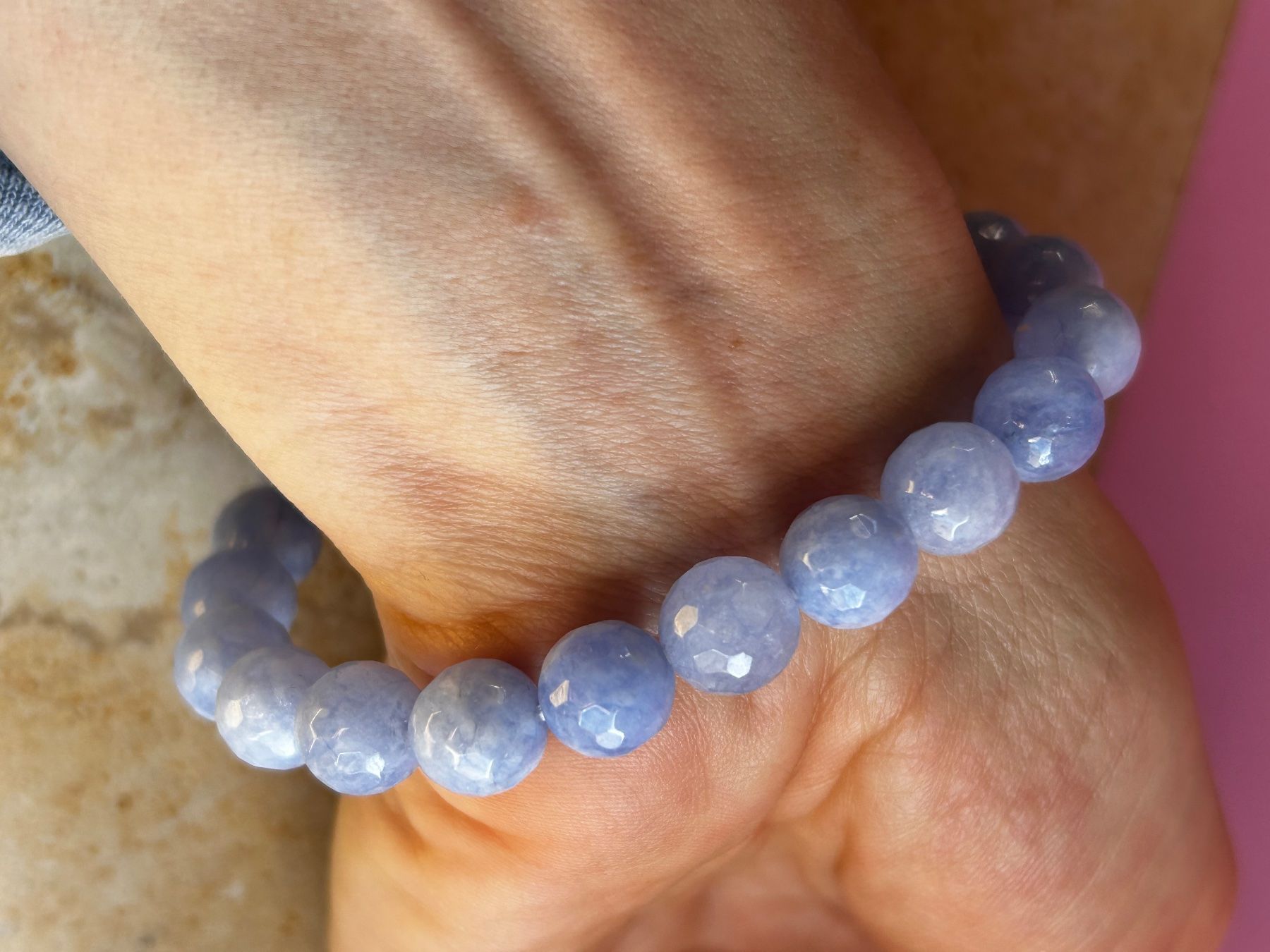 Bracciali & Braccialetti: Armband Chalcedon (20cm) – Usato da Dittingen venduto da Bellevista 6