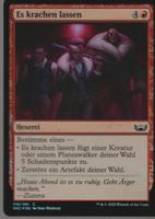 TCG Magic The Gathering  MTG DE SNC 119 FOIL Es krachen las