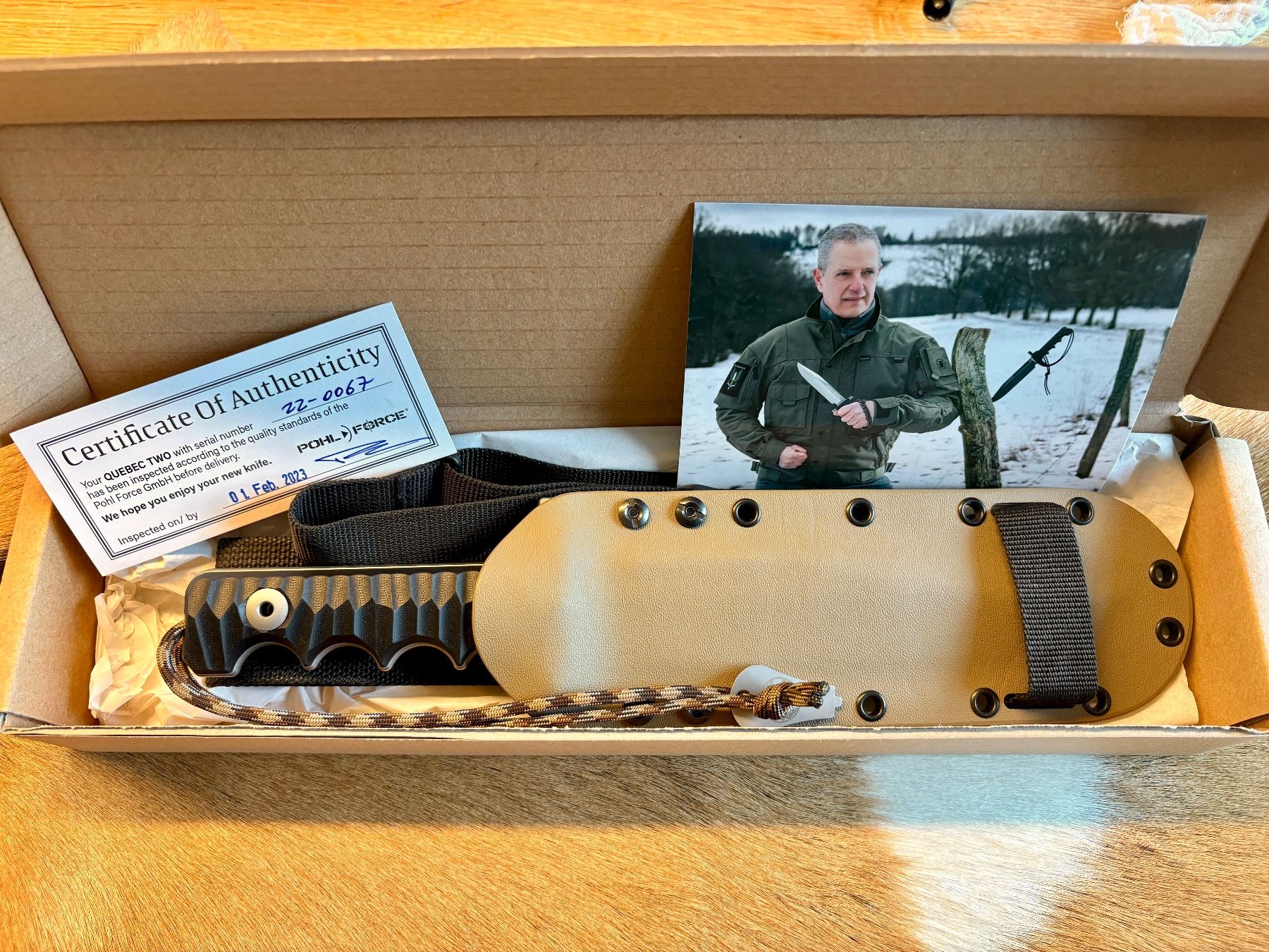 Militärmesser: Pohl Force Messer Quebec Two SW – Neu und originalverpackt aus Frick von mar_vs5y 3