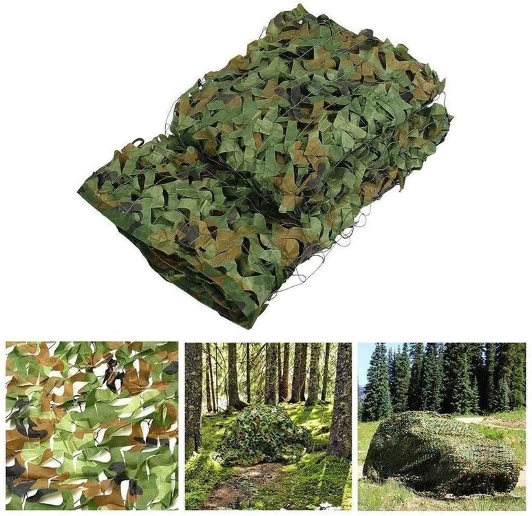 Tarnnetz Dschungel-Optik – Sonnenschutz & Sichtschutz Für Garten, Camping & Outdoor