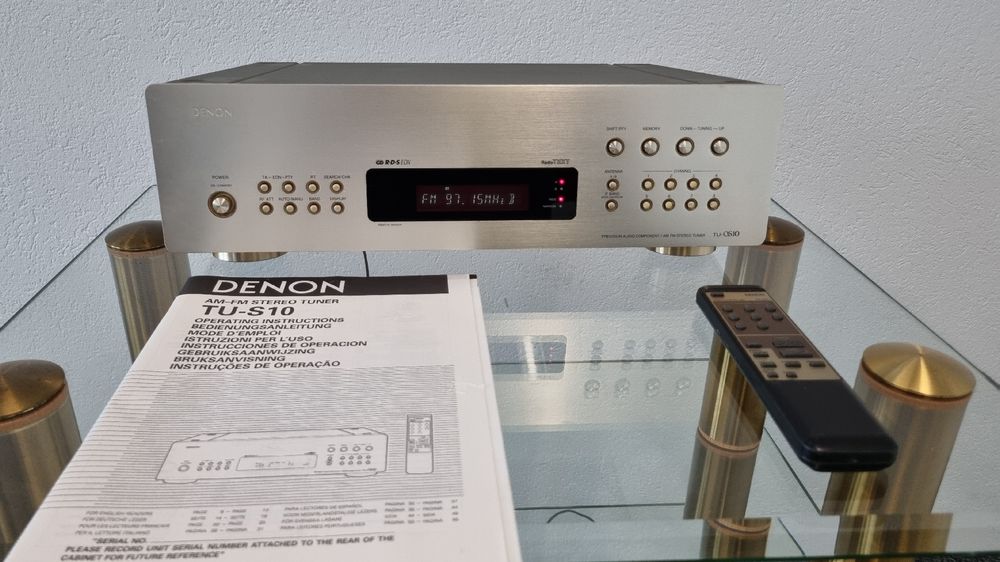 DENON TU-S10 Tuner AM/FM – Le Son Audiophile En Version Dorée