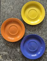 3 farbige Kaffeeunterteller