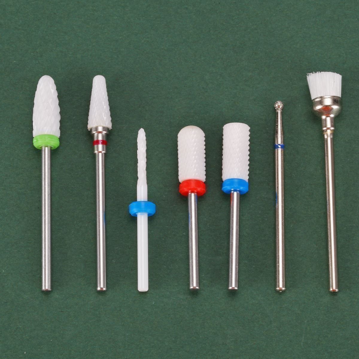 Manicure: 7 Stück Keramik Nagelfräser Bits Set – Nuovo (secondo la descrizione) da Thun venduto da yesky