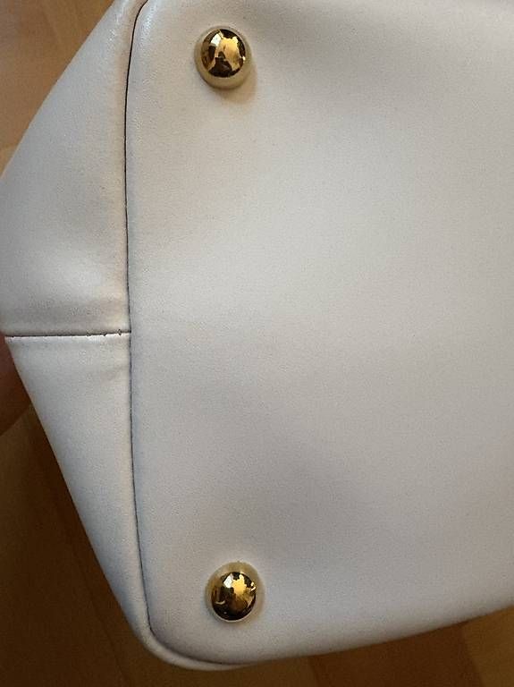Longchamp Borse da donna: Longchamp-Tasche Honoré 404 M Weiss – Nuovo (secondo la descrizione) da Zürich venduto da michelle2805 3
