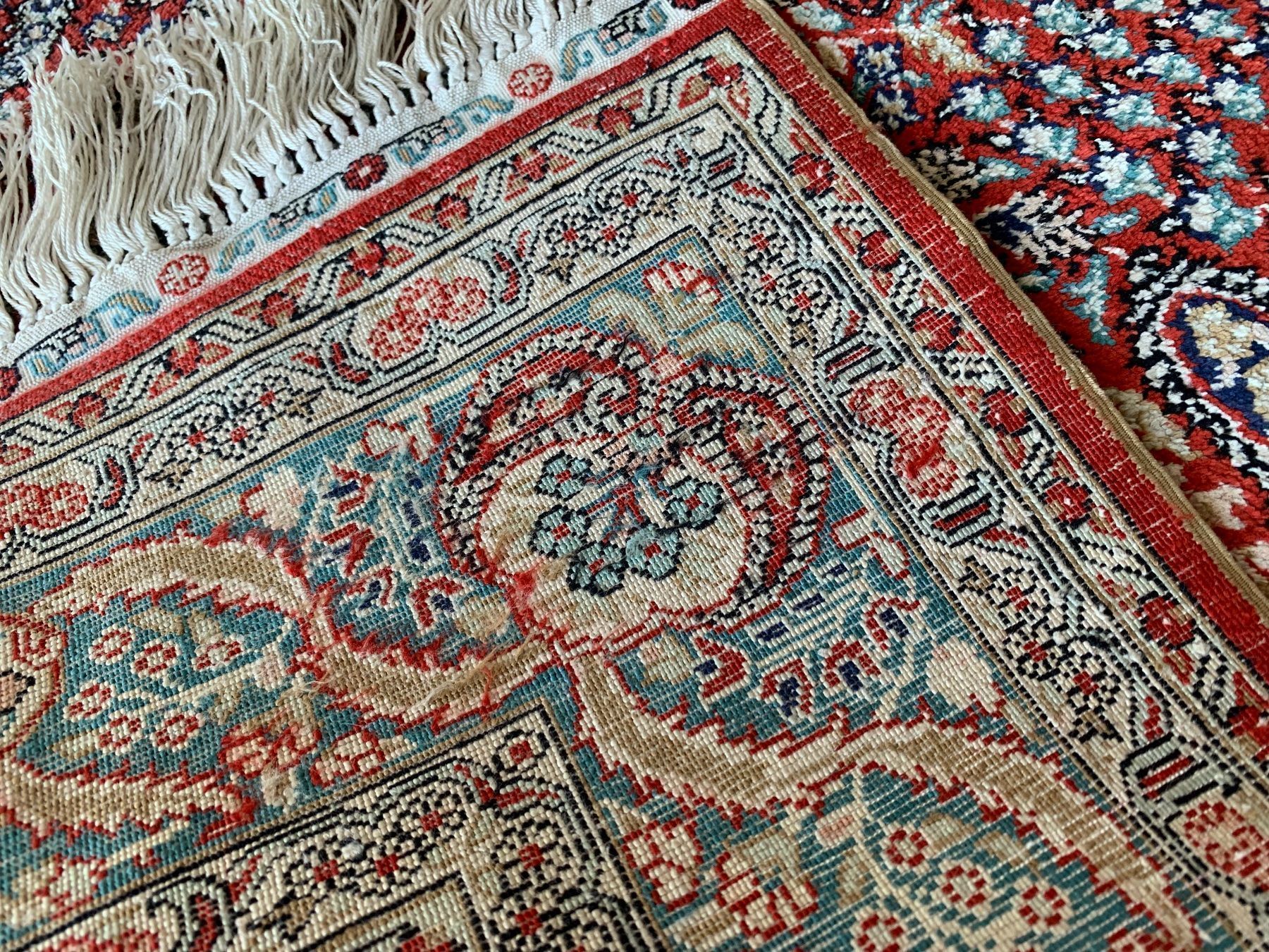 Tappeti: Wunderschöne SeideTeppich Läufer – Usato da Lanzenhäusern venduto da vic63 4