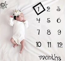 Baby Erinnerungsdecke „Sonne“ - 100x100 cm