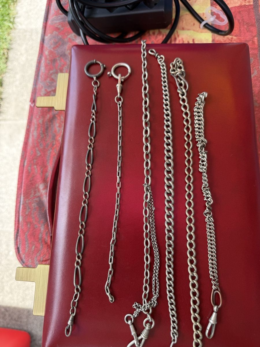 Altri accessori per orologi: 23 Antike Uhrenketten – Usato da bern venduto da Seeburg 2