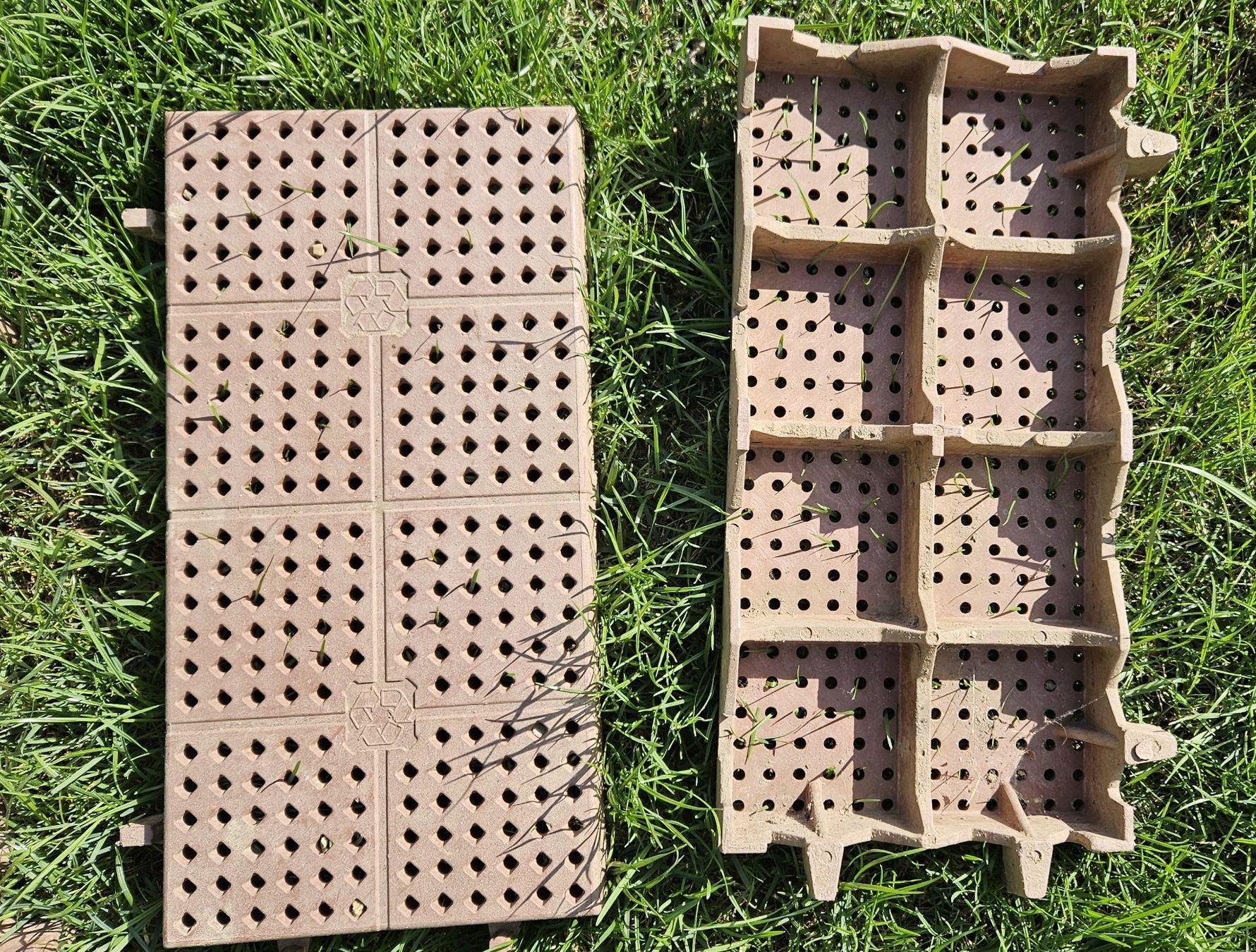 Rivestimenti per pavimenti: Gartenbeet Tritte / -platten - 9 Stück – Usato da Meilen venduto da wales01 1