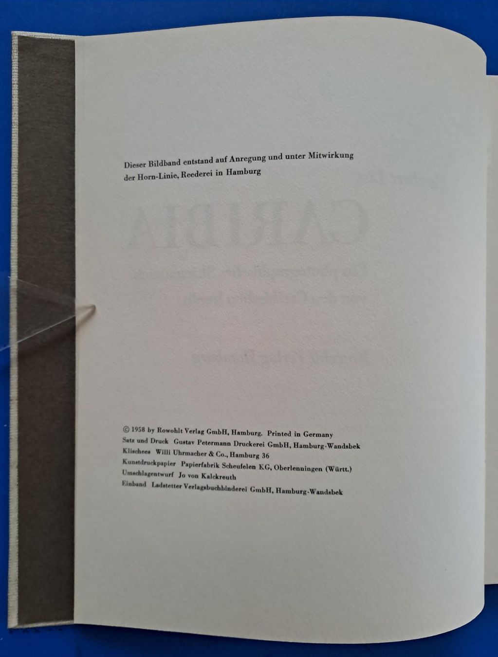 Libri: HERBERT LIST: CARIBIA. EA 1958. Ein photograph. Skizzenbuch. – Usato da Zürich venduto da archiphil 3