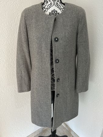 Cappotto Lauren Ralph Lauren lana grigio taglia 6