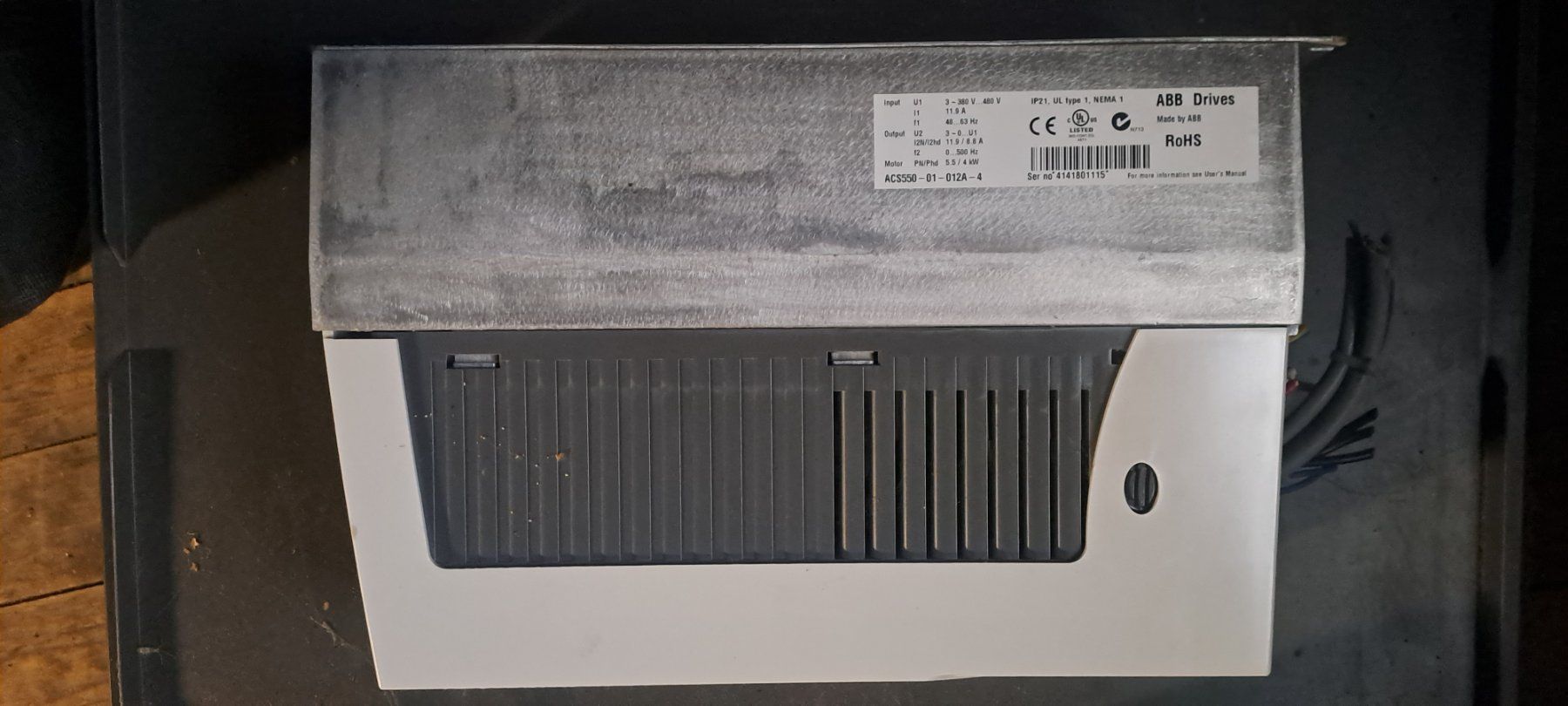 ABB Konverter: Frequenzumrichter ABB ACS 550 – Gebraucht aus Engwang von CHRUHL 1