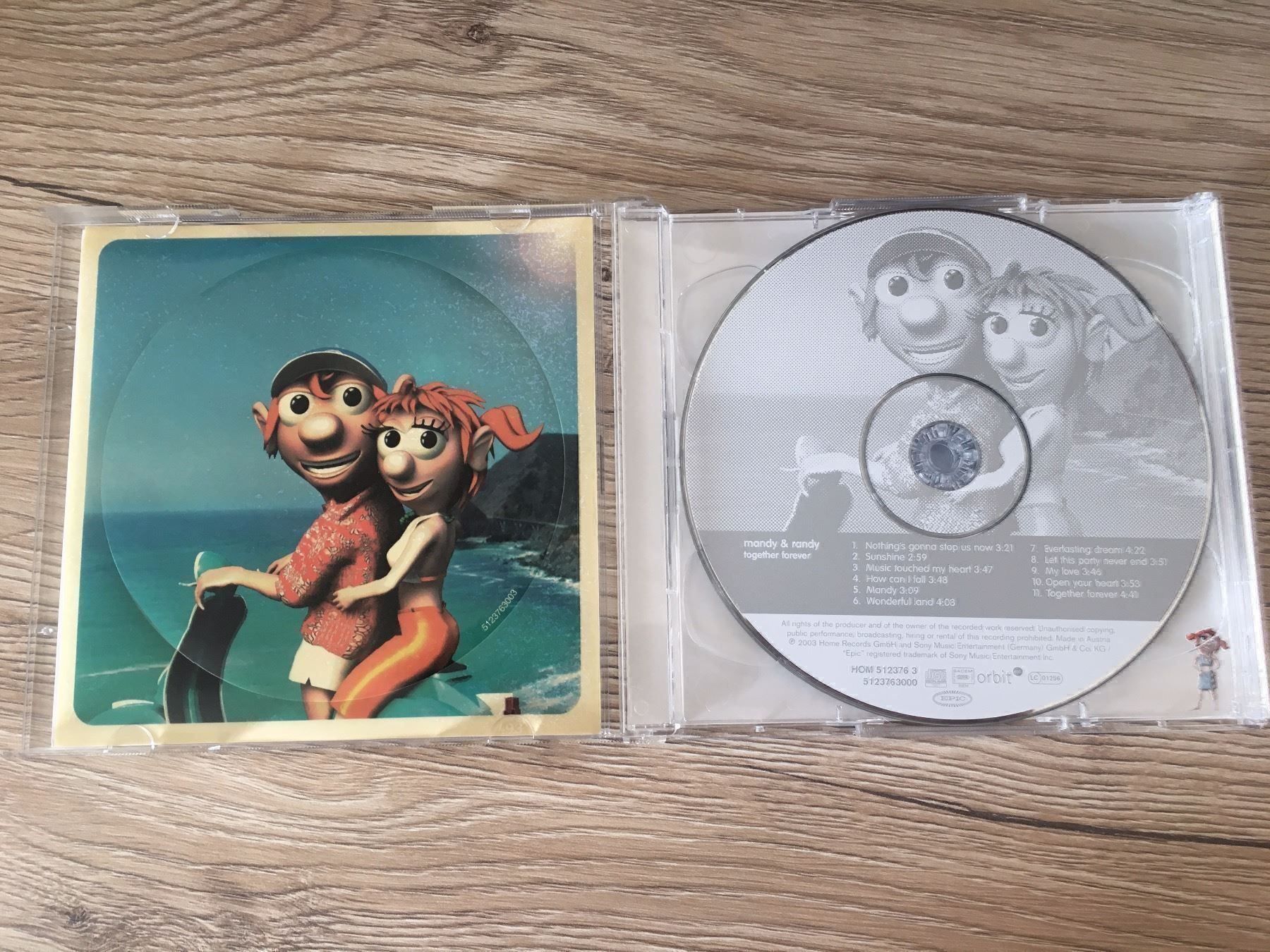 CD: CD mandy&randy together forever – Usato da Glattbrugg venduto da riseca 1