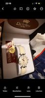 Richelieu Damenuhr Swiss Made, Lederarmband weiss