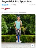 Pogo Stick Pro Sport, blau - Top Zustand für den Sommer!