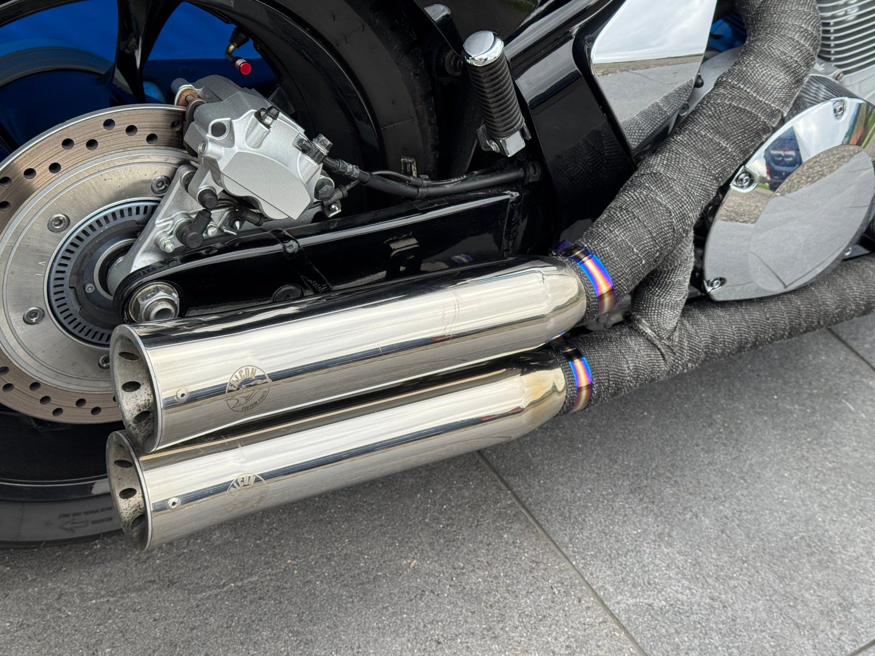 Honda Chopper: Honda VT 1300 CXA Chopper ab Service – Usato da Escholzmatt venduto da Wikinger11 3