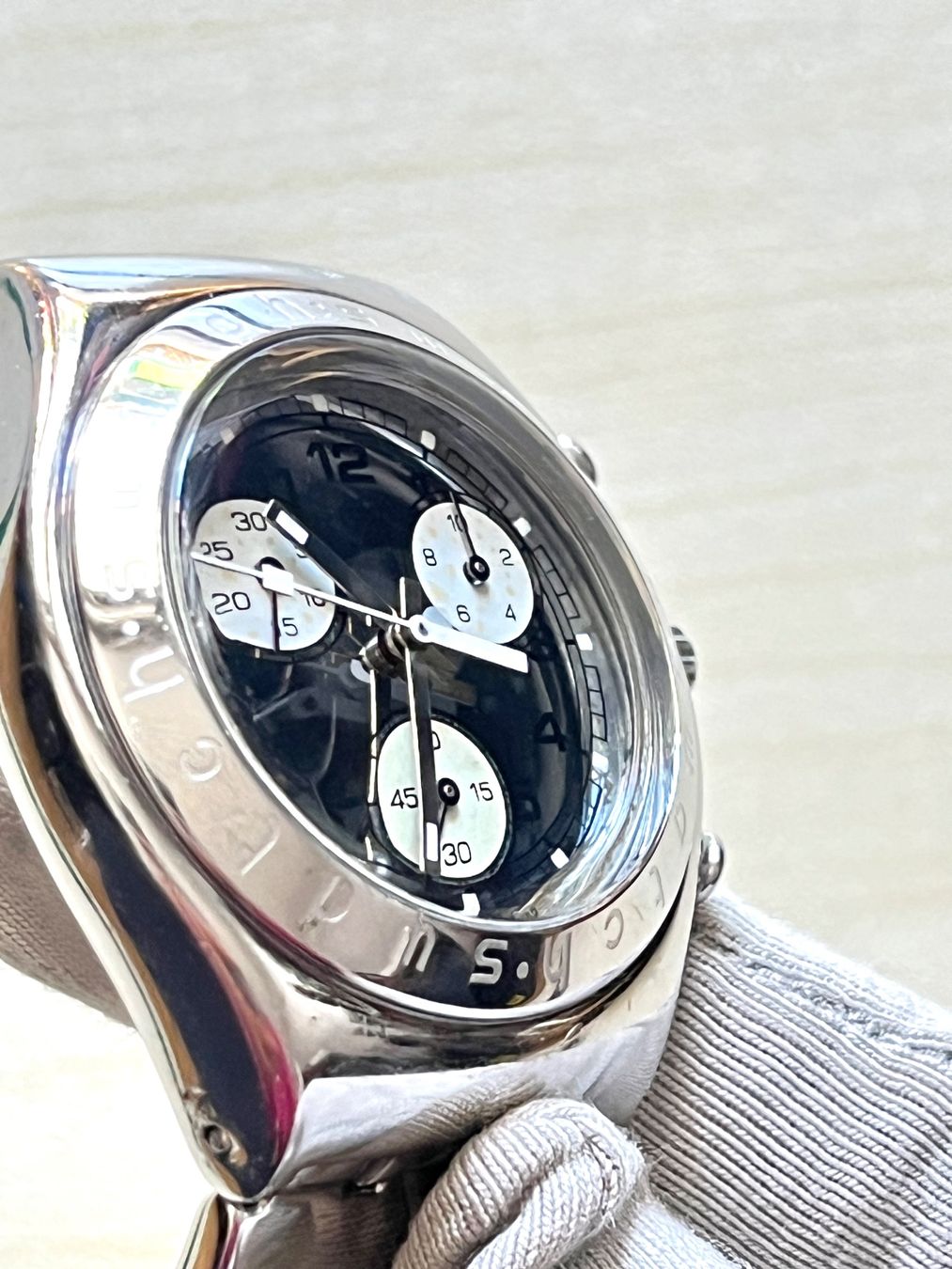 Swatch Orologi: Swatch Irony Chrono, Edelstahl – Usato da Grenchen venduto da chththl 7
