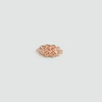 Verbinder Silber 925 rosé vergoldet (VE06R)
