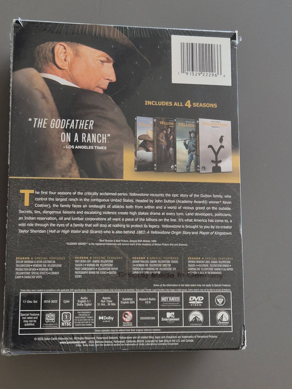 Alle DVDs: Yellowstone - Thr First Four Seasons – Neu und originalverpackt aus Lützelflüh-Goldb von Jgs53 1