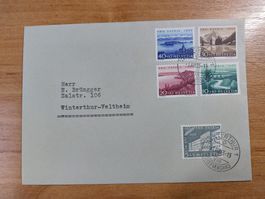 FP1955 - FDC Pro Patria 1.8.1955