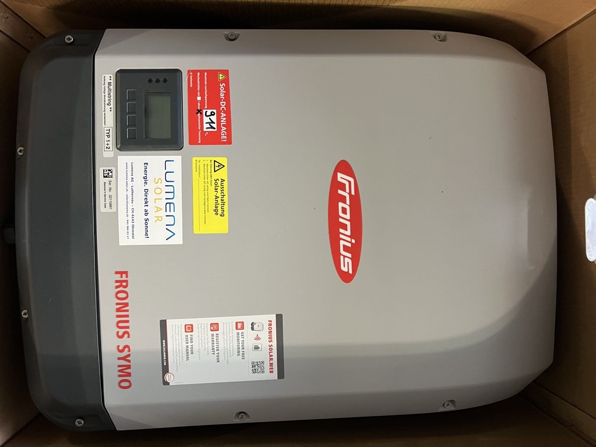 Fronius Inverter: Fronius Wechselrichter – Usato da Schötz venduto da 53171