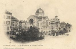 La Chaux de Fonds Synagogue et contrôle Fédéral 1899