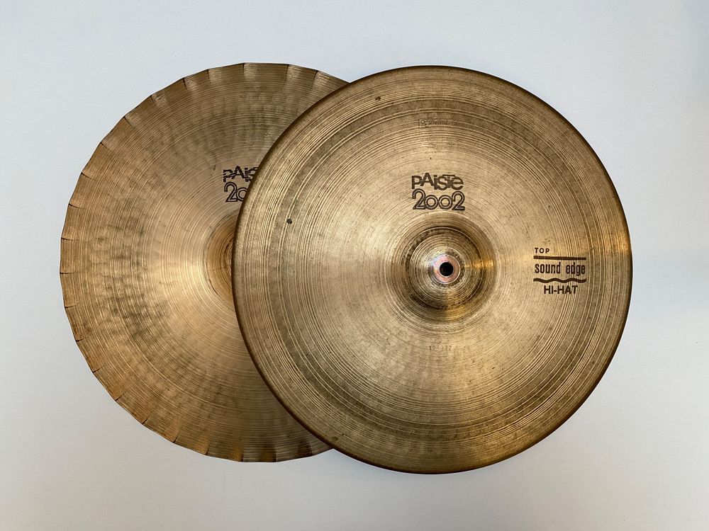 最終値下げpaiste 2002 hi hat vintage 【公式通販】