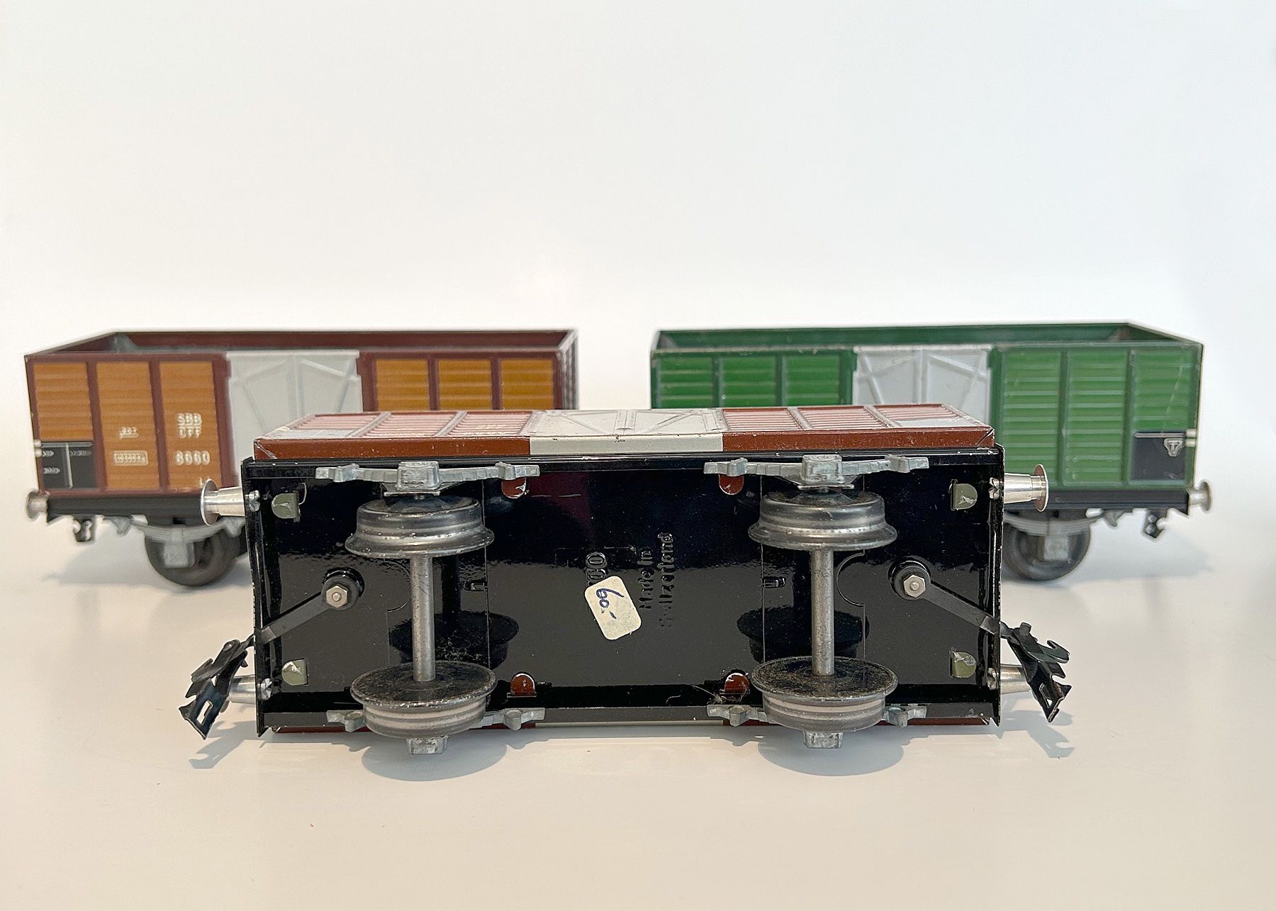 Buco Modellini di ferrovie: BUCO Hochbordwagen Spur 0 – Usato da Uster venduto da karlmarx 3