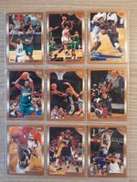 13 Basketball trading cards, topps, 1998