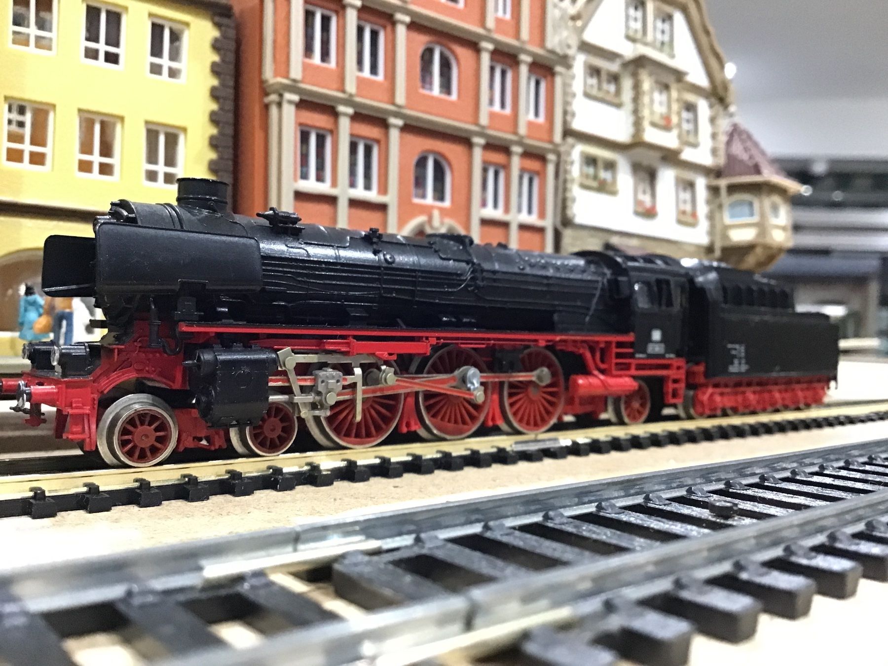 Fleischmann Modellini di ferrovie: FLEISCHMANN Dampflok BR 01 097-5, SPUR N – Usato da Männedorf venduto da Spezial-Modelle 1