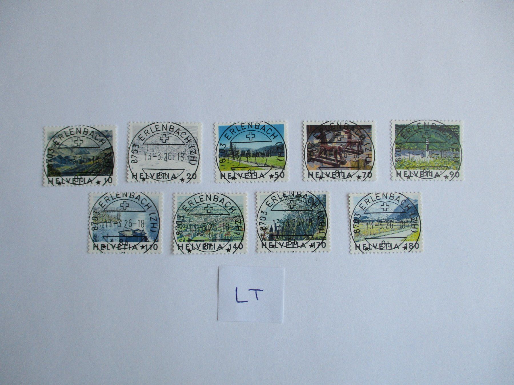 Tutti i francobolli: Voll Letzttagsstempel der Poststelle 8703 Erlenbach – Nuovo (secondo la descrizione) da Langnau b. Reiden venduto da Aktuell88