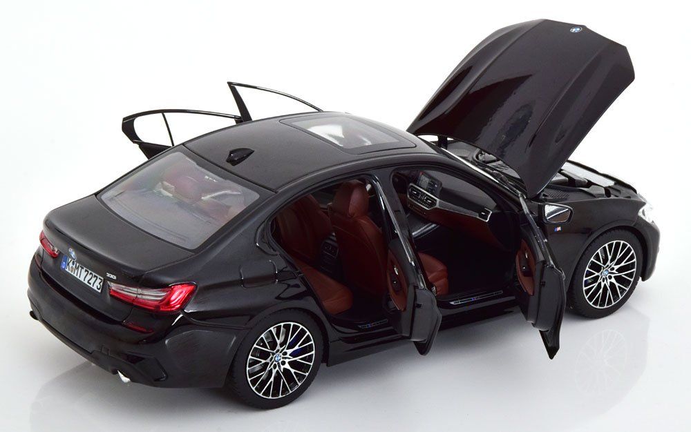 BMW Modellautos: BMW 330i 2019 SCHWARZMETALLIC 1:18 NOREV – Neu und originalverpackt aus Suhr von Moebelsiralfred 2