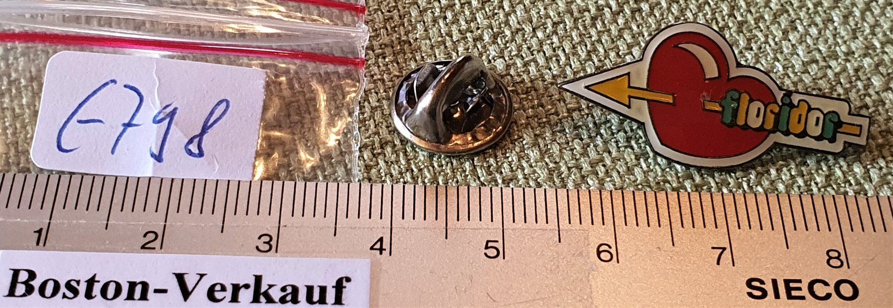 Spille: E798 - Pin Herz Pfeil Floridor – Usato da Reinach BL venduto da Boston-Verkauf 2