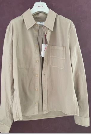 Bally Herren Hemd Khaki S