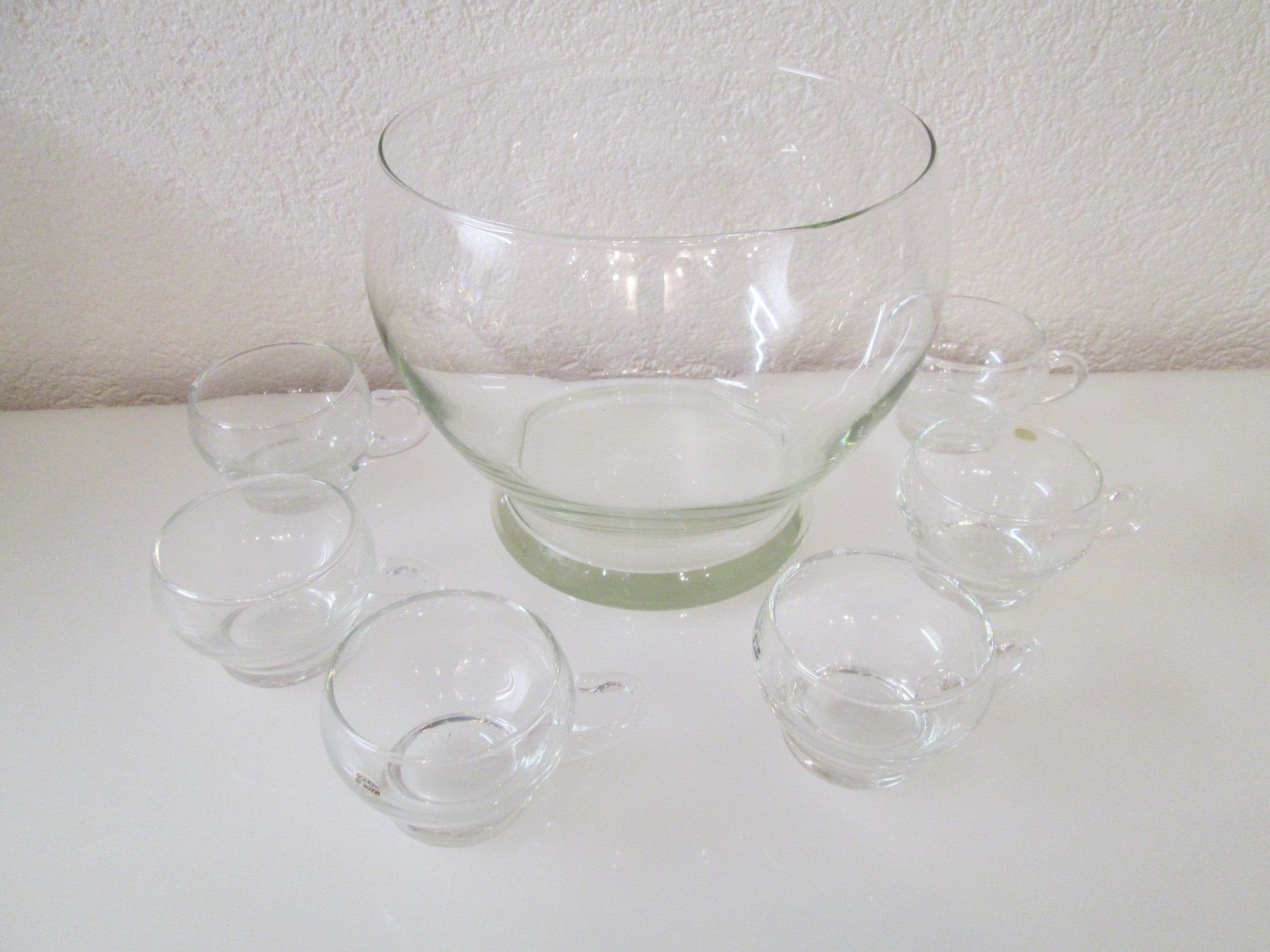 Bicchieri: Glasbowle mit 6 Glastassen – Nuovo (secondo la descrizione) da Movelier venduto da KRASI61 3