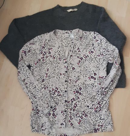 Damen Pulli+Bluse, Gr.40/L, Marke: HEINE + ESMARA