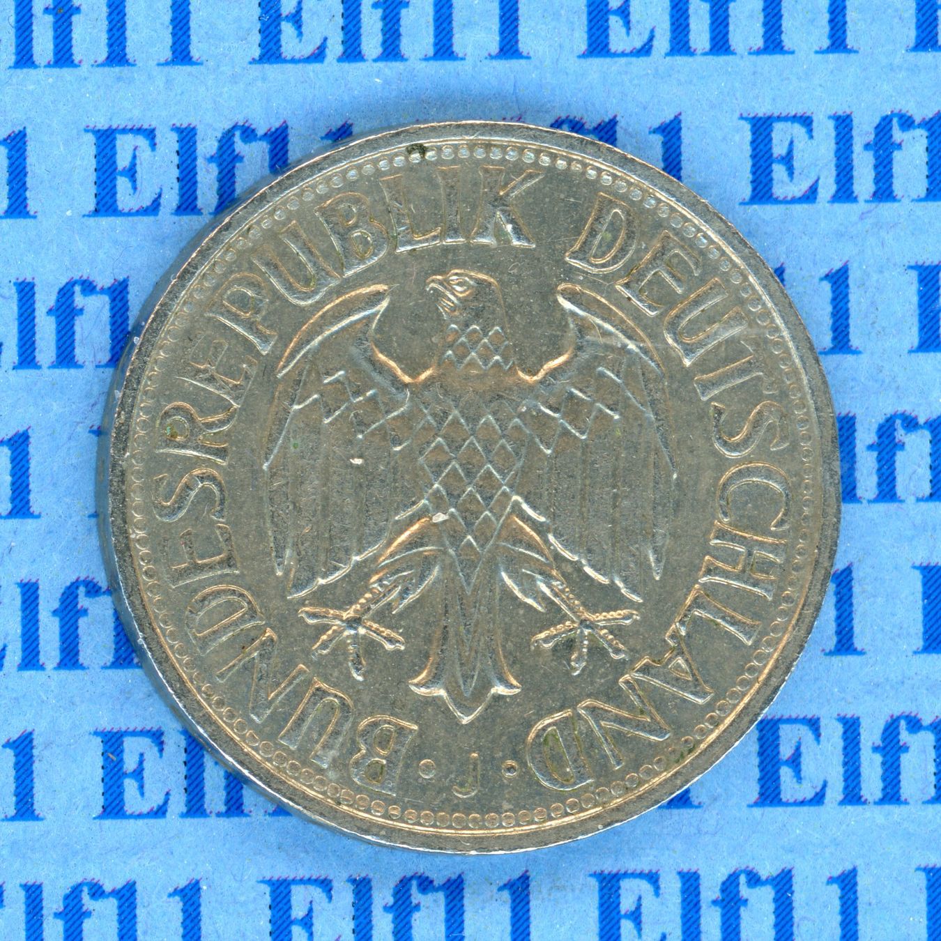Tutti le monete: DEM___1.00 1967J -vz 1 Deutsche Mark – Usato da Widnau venduto da Elf11 1
