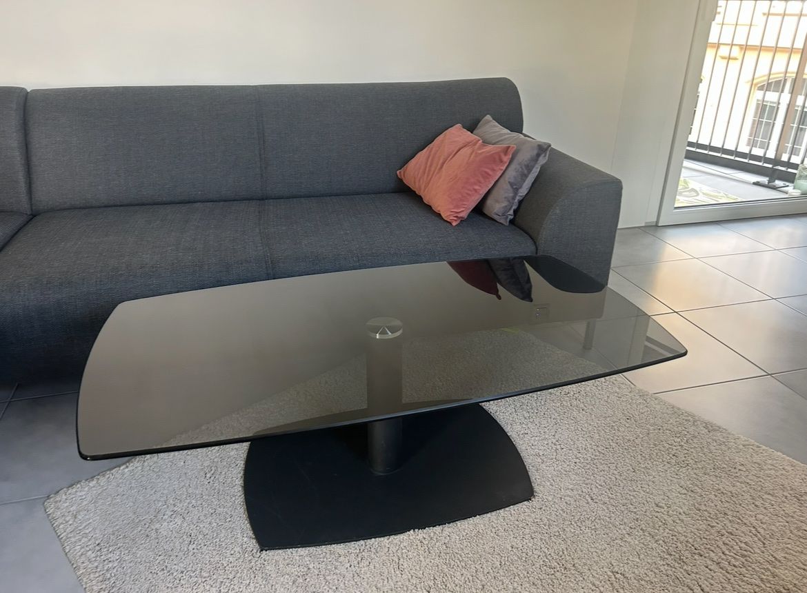 Pfister Tavoli: Eleganter Sofatisch Couchtisch Anthrazit Tisch – Usato da Zürich venduto da tea_dd6k 3