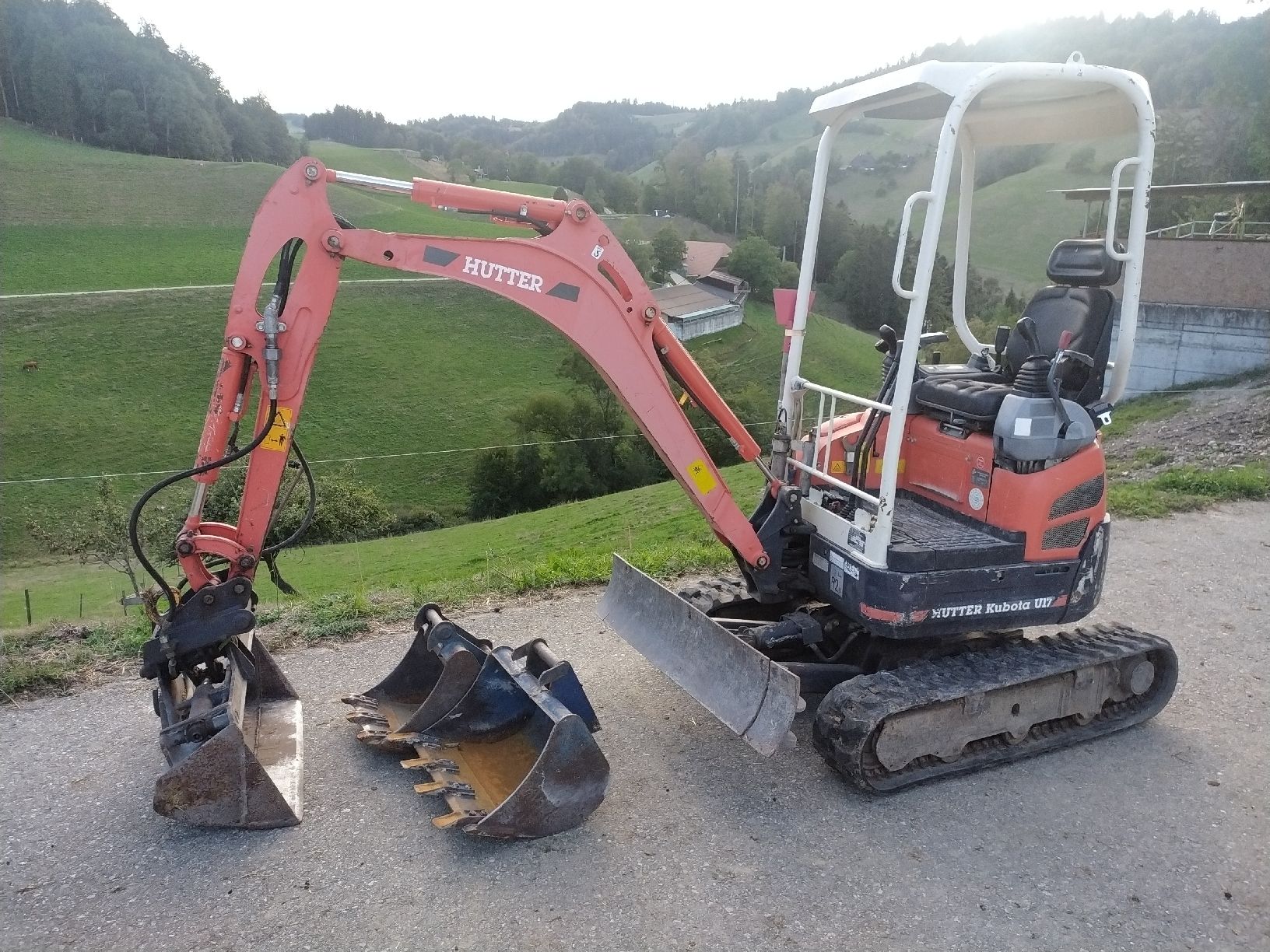 Kubota Excavateurs: Bagger Kubota U 17 – D'occasion à Biembach im Emmental par Daewoo75 1